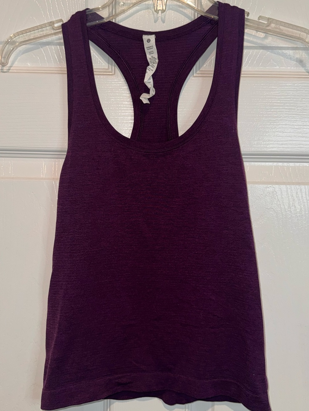 lululemon athletica Plum Racerback Workout Tank. Size 2